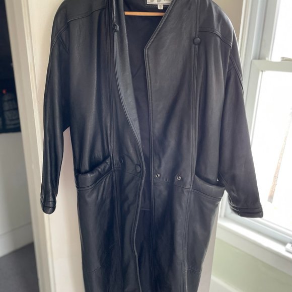 Leather by Wilsons Gorgeous Women's Leather Jacket in Black (Size S) - Picture 3 of 5